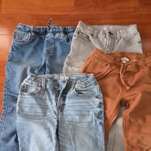 Cat & Jack Kids Jeans and Pants Set - Blue, Gray, Brown